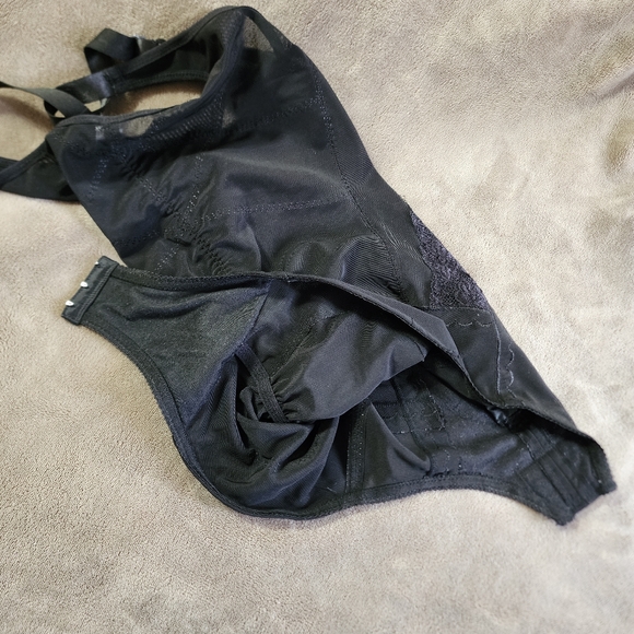 Vintage CoCo Secret Shapewear Bodysuit Black Size Small - Picture 8 of 10